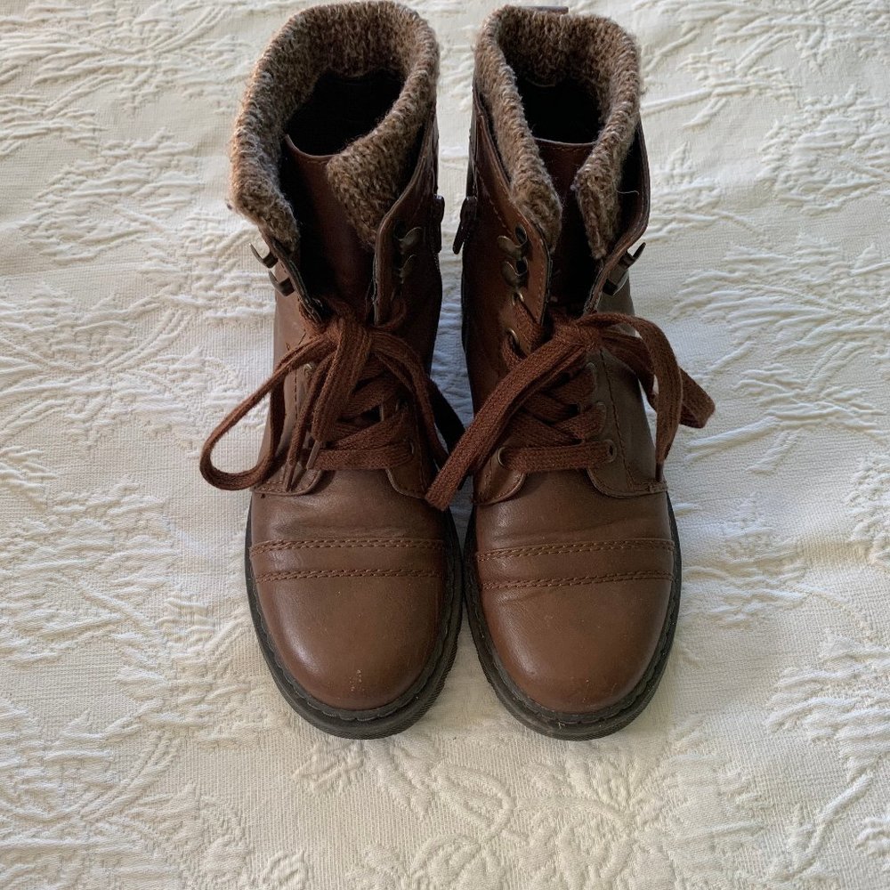 Brown Aviator Boots